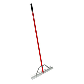 Aluminum Landscape Rake, 60 in. 24 Tines