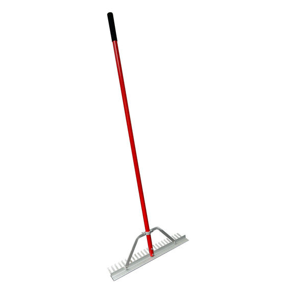 Aluminum Landscape Rake, 60 in. 24 Tines