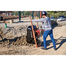 6 Cu. Ft. Professional Steel Wheelbarrow, Wood Handles, Flat-Free Tire-6