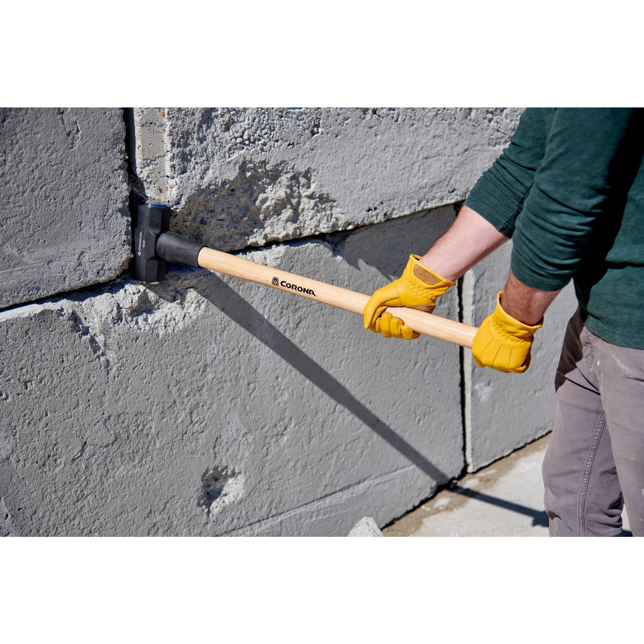 Sledge Hammer, 12 lb. Head, 36 in. Hickory Wood Handle | Corona