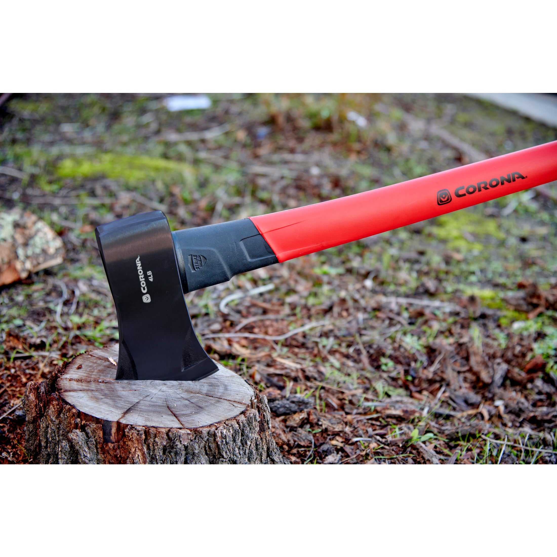 Michigan Axe, 4 lb. Head, 34 in. Solid-Core Fiberglass Handle
