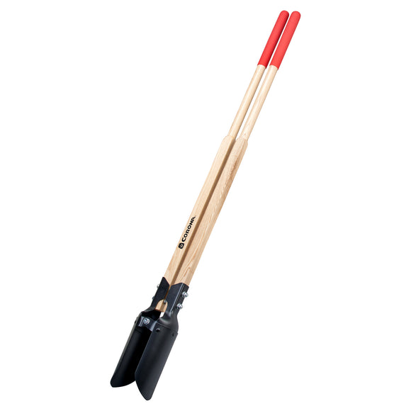 Hercules Post Hole Digger, 11-Gauge Steel, Hardwood Handles
