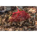 Fixed Tine Leaf Rake, 19 in. Head, 25 Tines, Wood Handle-3