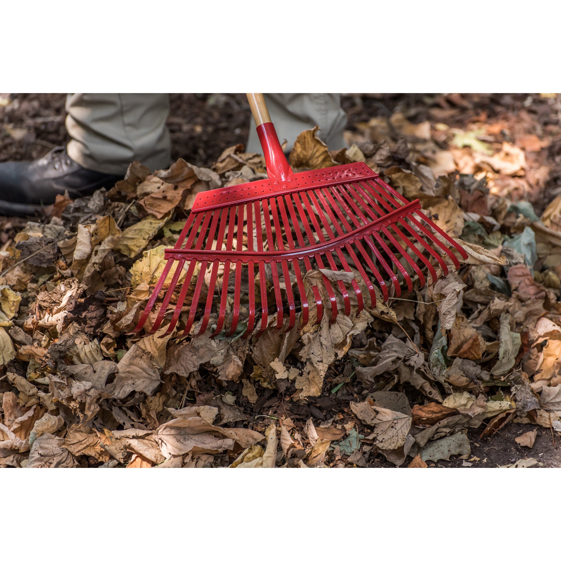Fixed Rake Fixed Tine Leaf Rake, 19 in. Head, 25 Tines | Corona Clipper Inc.