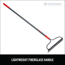 Forged Bow Rake, 16 Head, 16 Tines, Fiberglass Handle-12