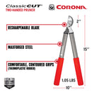ClassicCUT® 15 in. Hybrid Bypass Pruner/Lopper, 3/4 in. Cut Capacity-11