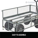 Metal Landscaping Cart-9