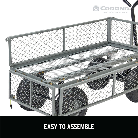 Metal Landscaping Cart