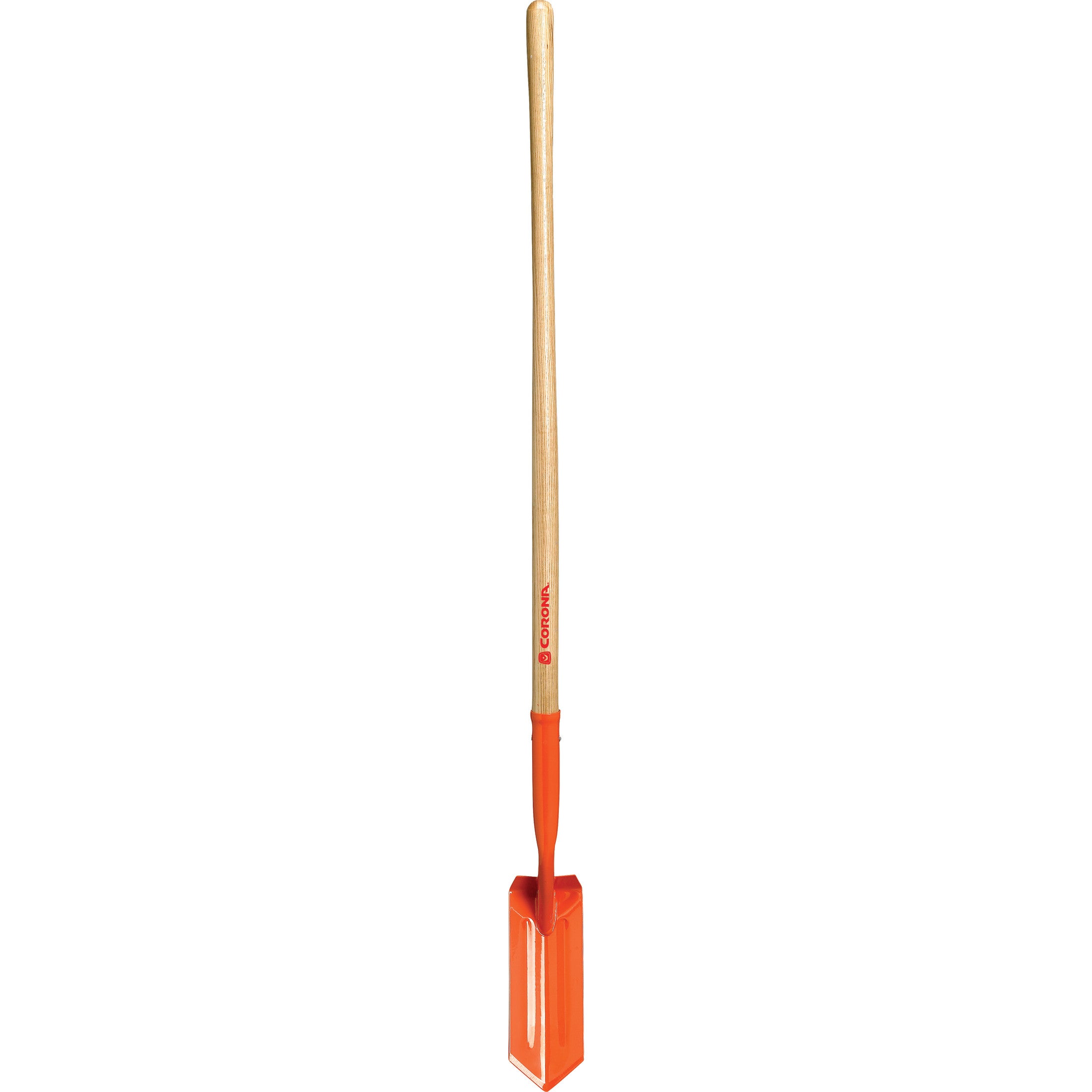 Trench Shovel, 28 degree, 4 in. Head, Ash Hardwood Handle