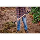 #12 Plastic Western Scoop Shovel, 30 in. Wood D-Grip Handle-3