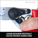 Aluminum Angled Bypass Pruner, 1 in. Cut Capacity-11