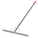 Full Aluminum Landscape Rake, 36 in. Head, 36 Tines, Poly Grip-2