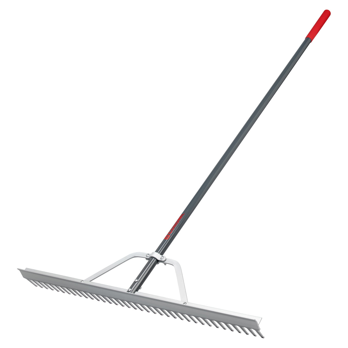 Full Aluminum Landscape Rake, 36 in. Head, 36 Tines, Poly Grip | Corona ...