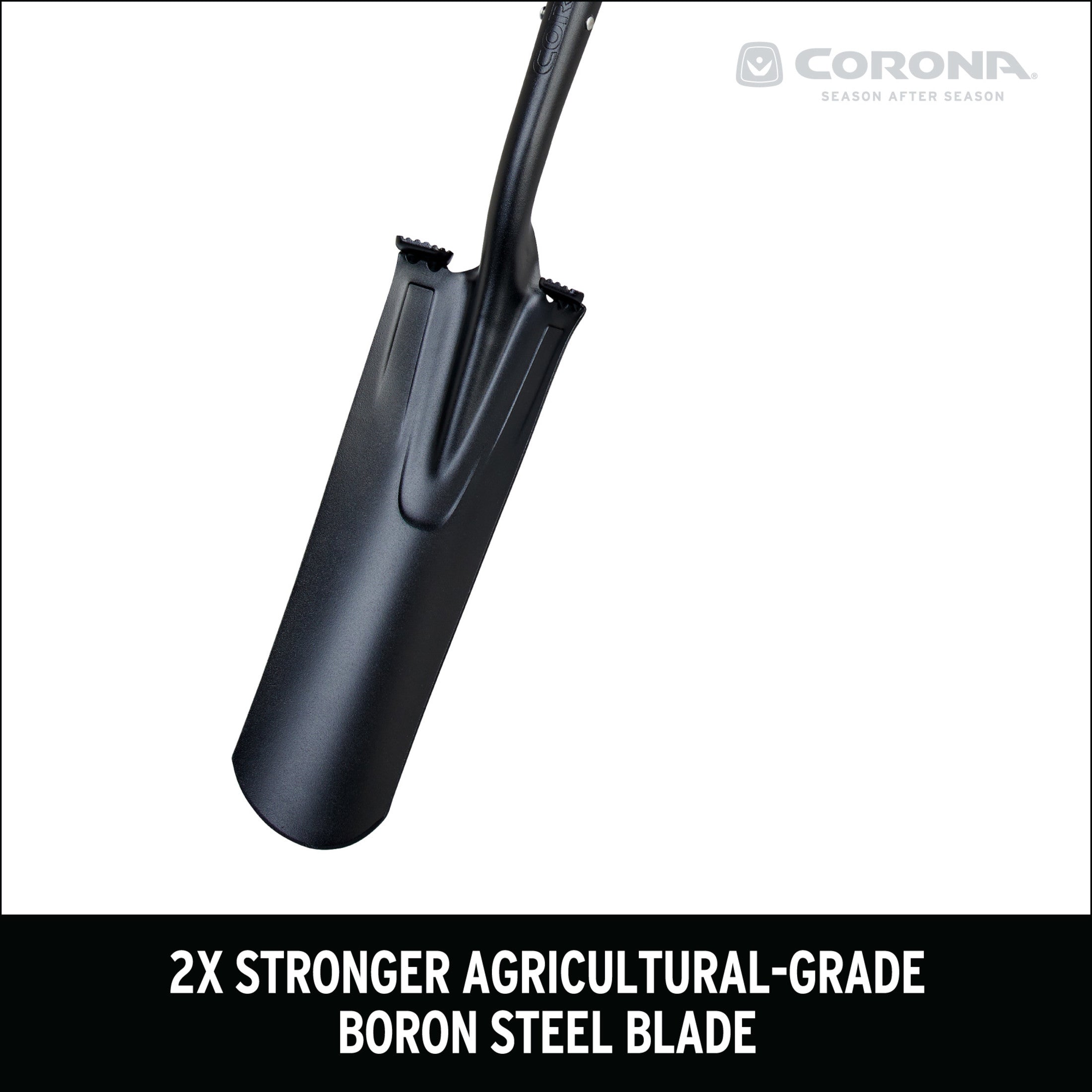 Boron Steel 14-Gauge Drain Spade Shovel, Hardwood Handle | Corona