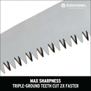 RazorTOOTH Saw® Folding Pruning Saw, 7 in. Blade-12