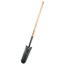 Closed-Back, Drain Spade Shovel, 14-Gauge, 12 in. Head, 48 in. Wood Handle-2