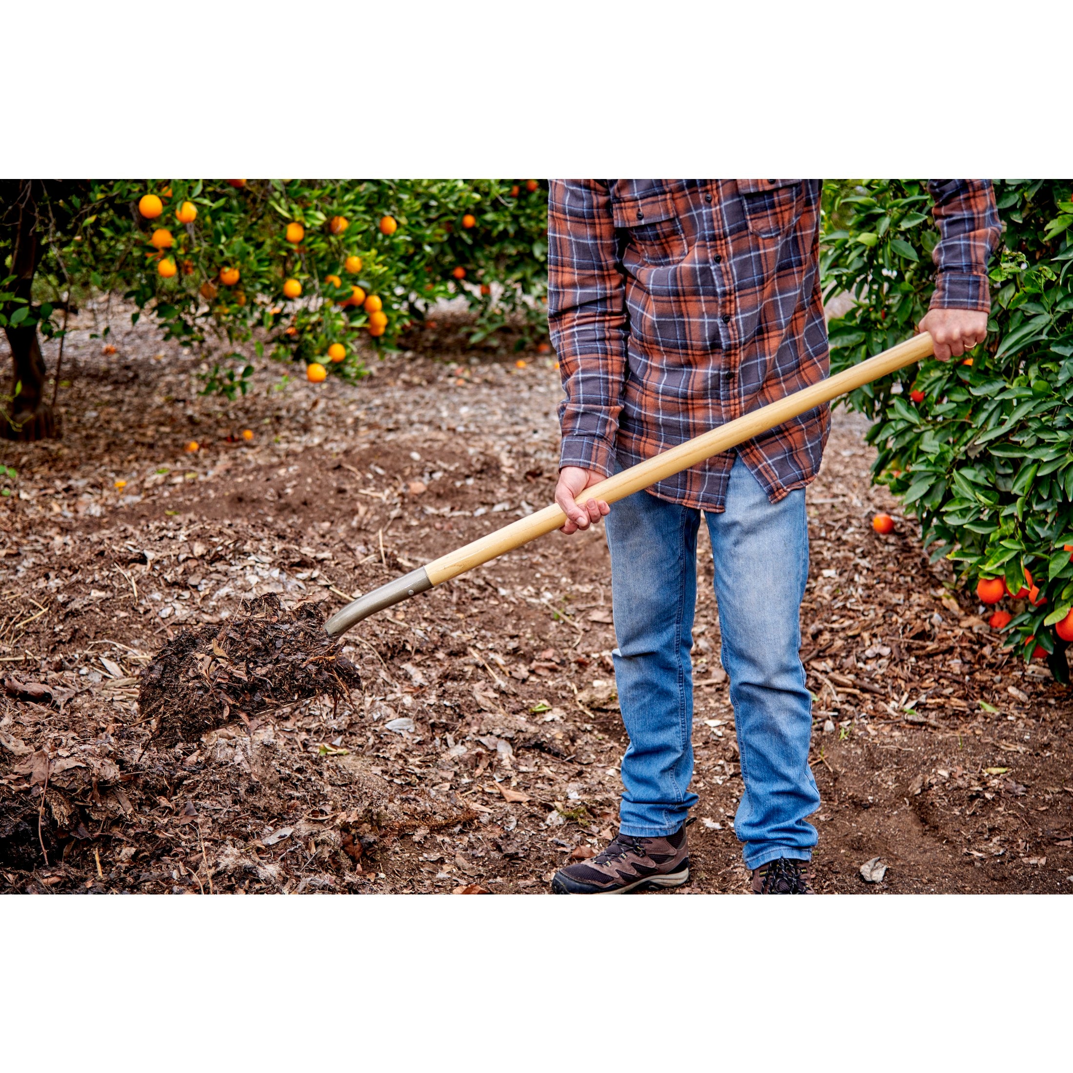 Square Point Shovel, 16-Gauge, 43 in. Wood Handle | Corona Clipper