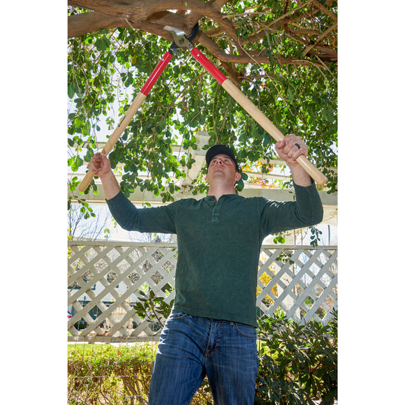 SuperDUTY Bypass Lopper, 37 in. Hickory Handles, 3 in. Cut Capacity