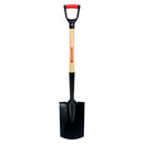 Garden Spade Shovel, 15-Gauge, 30 in. Wood D-Grip Handle-3