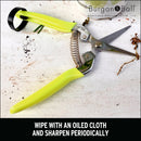 Florabrite™ Flower & Harvesting Snip, Neon Yellow, RHS Endorsed-13