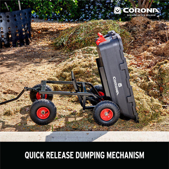 Poly Garden Dump Cart