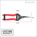 Long Curved Snips, 1-3/4 in. Blades-14