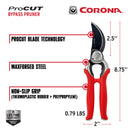 ProCUT Bypass Pruner, 1 in. Cut Capacity-12