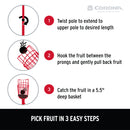 Extendable Fruit Picker, 12 ft.-11