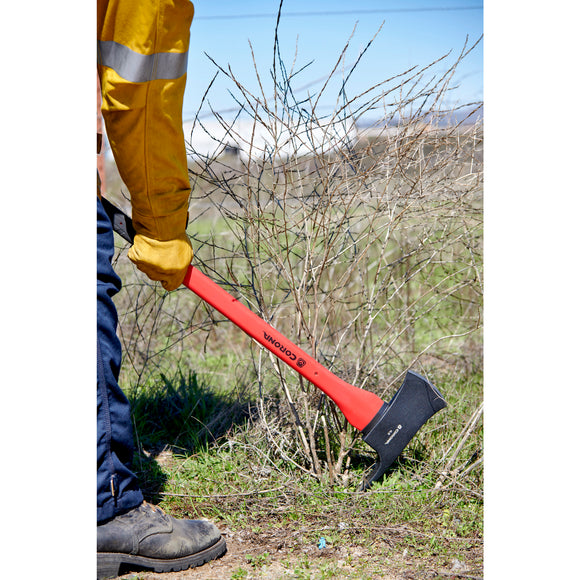 Pulaski Axe, 4 lb. Head, 36 in. Solid-Core Fiberglass Handle