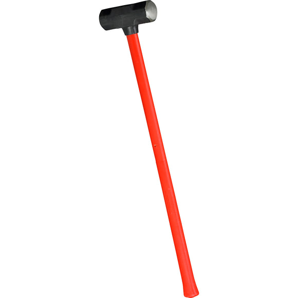 Sledge Hammer, 8 lb. Head, 32 in. Solid-Core Fiberglass Handle