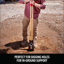 Hercules Post Hole Digger, 11-Gauge Steel, Hardwood Handles-7