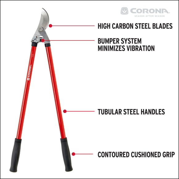 Bypass Lopper, 25 in., 1-1/2 in. Cut Capacity