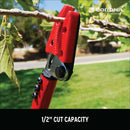 Cut 'n' HOLD Long Reach Bypass Pruner, 1/2 in. Cut Capacity-9