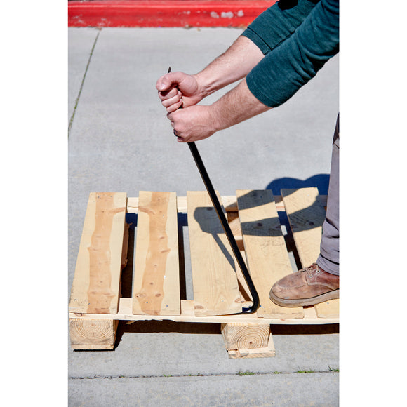 Gooseneck Steel Wrecking Bar, 30 in.