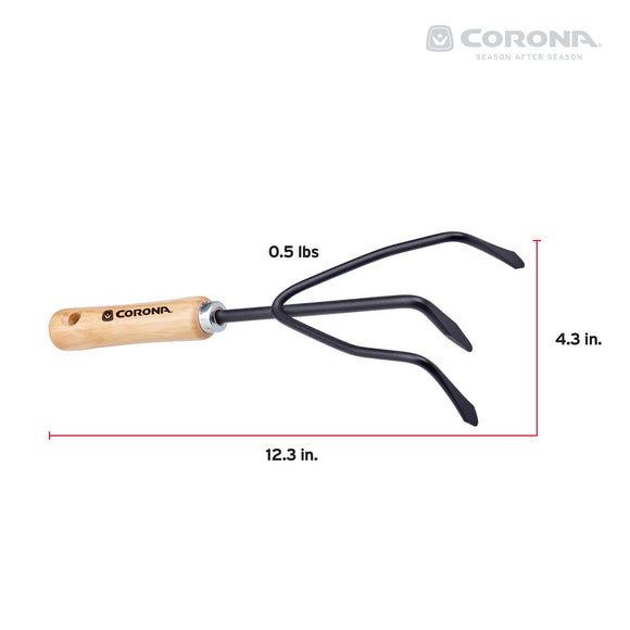 Classic Wooden Handle Cultivator