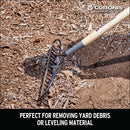 Forged Bow Rake, 16 in. Head, 16 Tines, Hardwood Handle-8