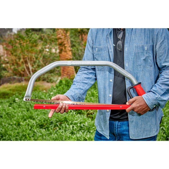 ErgoHANDLE Bow Saw, 24 in. Blade. 7 in. Cut Capacity