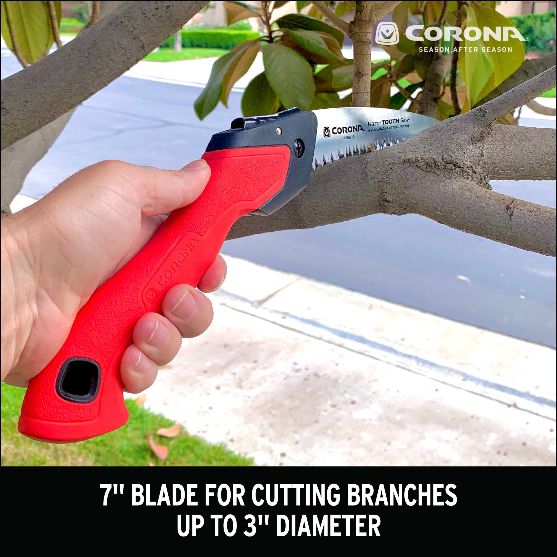 RazorTOOTH Saw® Folding Pruning Saw, 7 in. Blade | Corona Clipper Inc.