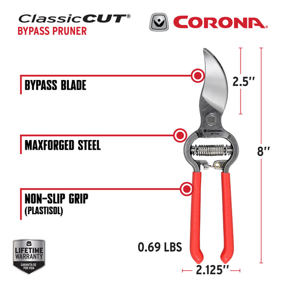 ClassicCUT® Bypass Pruner, 3/4 in. Cut Capacity