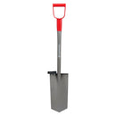 All-Steel 12-Gauge 15 in. Diamond Blade Shovel, D-Grip Steel Handle-3