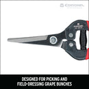 Long Curved Snips, 1-3/4 in. Blades-12