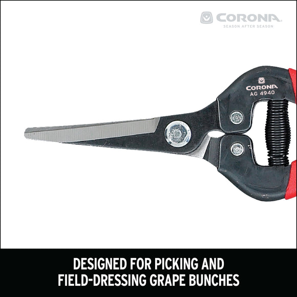 Long Curved Snips, 1-3/4 in. Blades