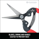 Long Curved Snips, 1-3/4 in. Blades-10