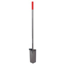 All-Steel 12-Gauge 15 in. Diamond Blade Shovel, Steel Handle-3