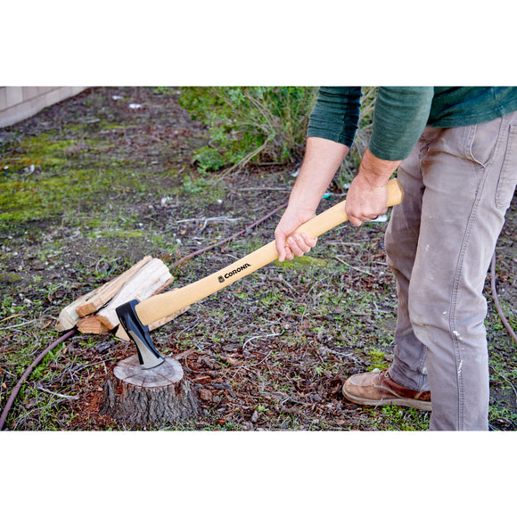 Wood Splitting Maul, 4.5 lb. Head, 36 in. Hickory Wood Handle