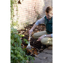 Mid-Handled Stainless Steel Shrub Rake, Wood Grip, RHS Endorsed-5