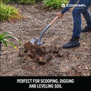 Boron Steel 14-Gauge Round Point Shovel, Hardwood Handle-8