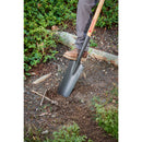 Closed-Back, Drain Spade Shovel, 14-Gauge, 12 in. Head, 48 in. Wood Handle-5