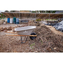 6 Cu. Ft. Poly Wheelbarrow, Wood Handles, Pneumatic Tire-10