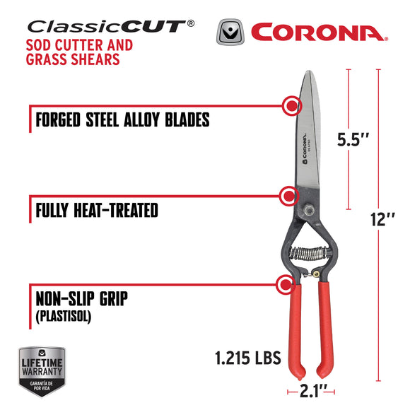 ClassicCUT® Sod Cutter and Grass Shears
